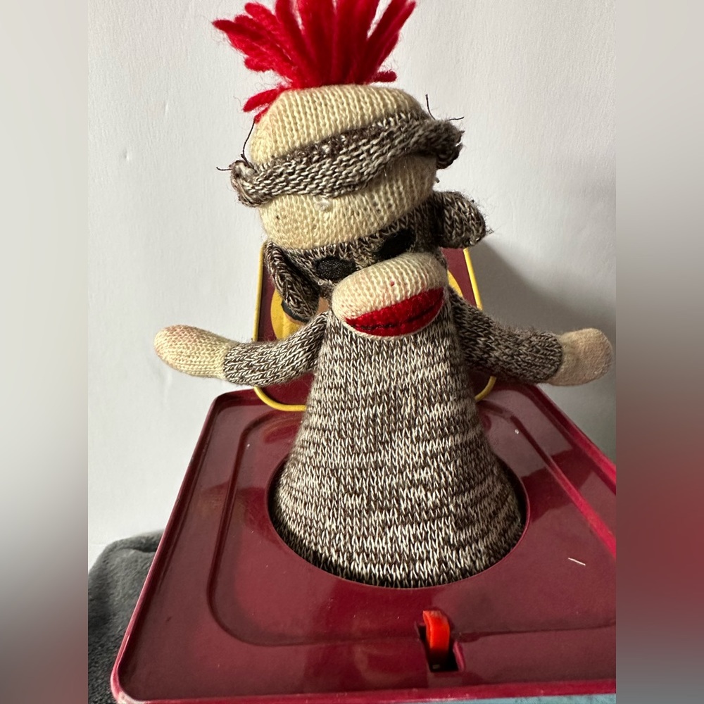 Sock Monkey in a Box